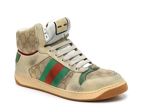 screener sneaker gucci|Gucci screener sneakers high top.